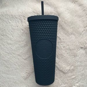 Starbucks matte black studded Tumbler